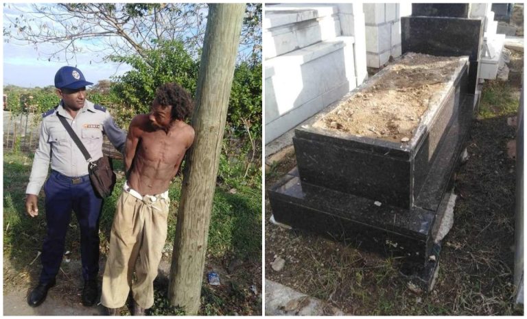 Detienen a un hombre acusado de robar lápidas en cementerio de La Habana