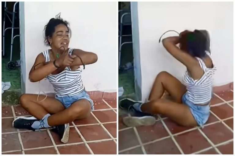 Atrapan a ladrona en La Habana: intentó robarle a un anciano en silla de ruedas