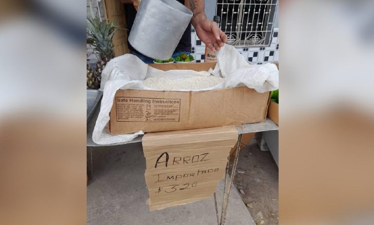 Denuncian la venta de arroz “importado” a 320 pesos cubanos la libra