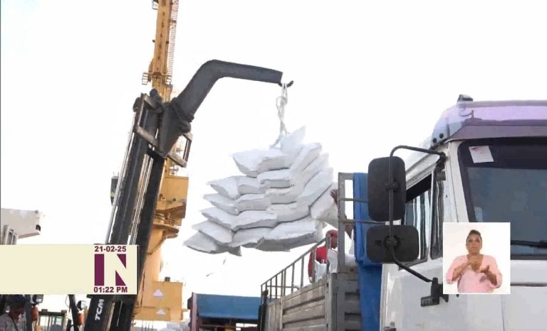 Mincin inicia distribución atrasada de arroz: el que se debía del año pasado