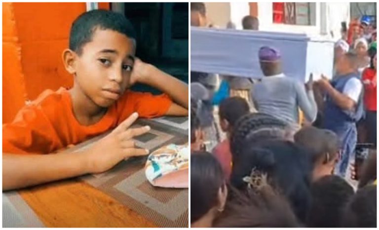 Luyanó se despide del niño fallecido durante inundaciones en La Habana