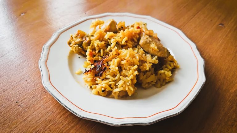 Receta: Arroz con Pollo
