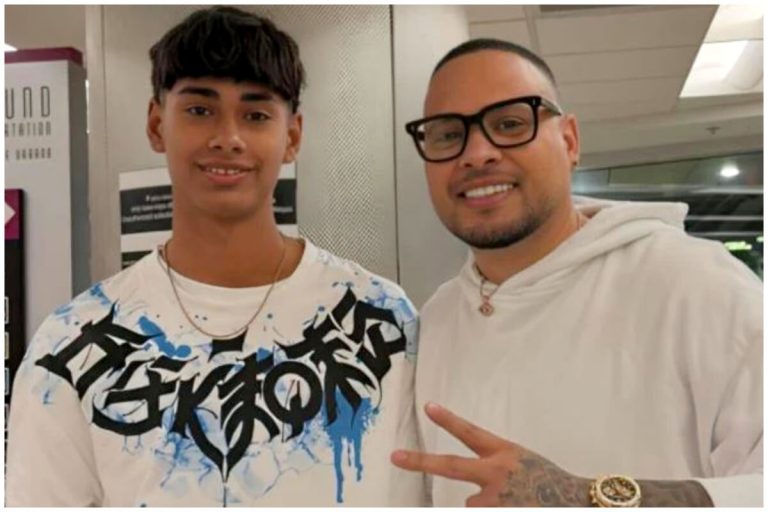 ¡Familia completa! Jacob Forever recibe a su hijo mayor en Miami