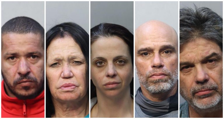Una familia de cinco fue detenida en Hialeah por tráfico de drogas