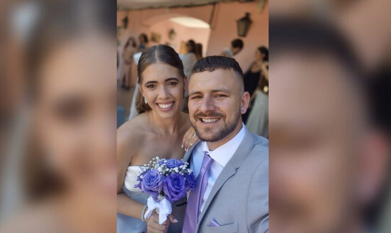 ¡Vivan los novios! Frank El Makina y Soy Klaudia se casan tras 7 años de novios