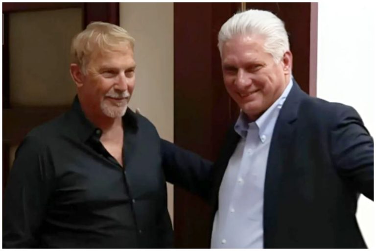 Kevin Costner se reúne con Díaz-Canel en Cuba ¿Cómo se llamó la obra?