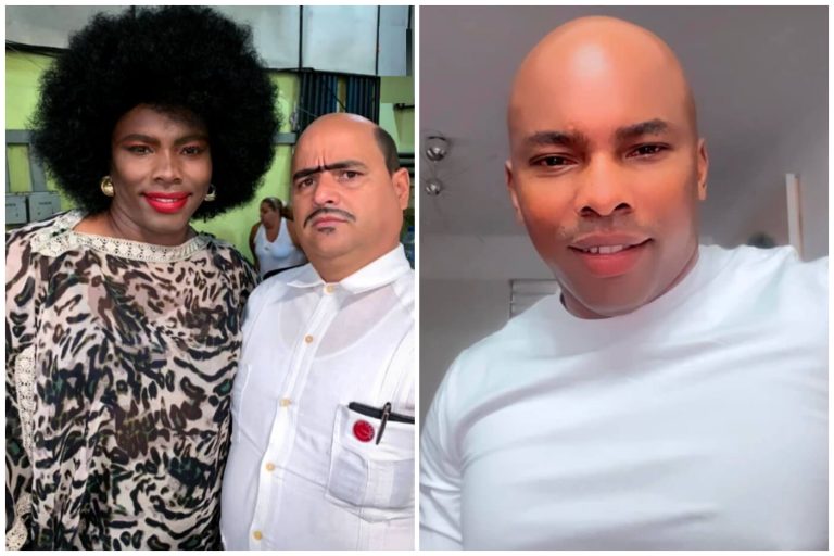 Leonardo Benítez impacta vestido de mujer junto a Andy Vázquez