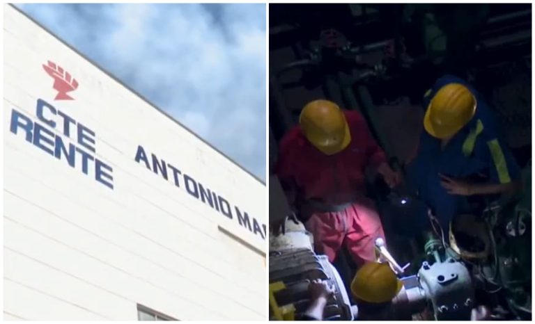 Última unidad de la CTE Renté sale por avería: se esperan más apagones