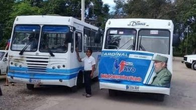 El régimen utilizará más de 40 camiones. (Foto © Sierra Maestra-Web)