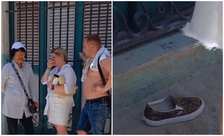 La Cenicienta de La Habana: ladrón deja tenis en la escena tras asaltar a turista