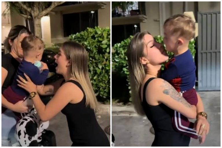 Video: Claudia Artiles se reencuentra con su bebé y conmueve a sus fans