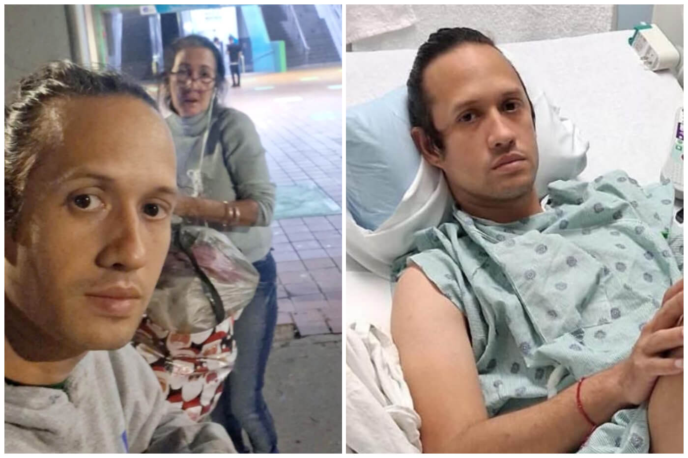 Joven hospitalizado y su madre con problemas mentales buscan dónde vivir durante su tratamiento. (Foto © Paparazzi Cubano- Facebook)