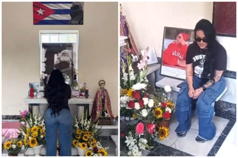 Teresa Padrón conmemora en Cuba 6 meses de la muerte de El Taiger