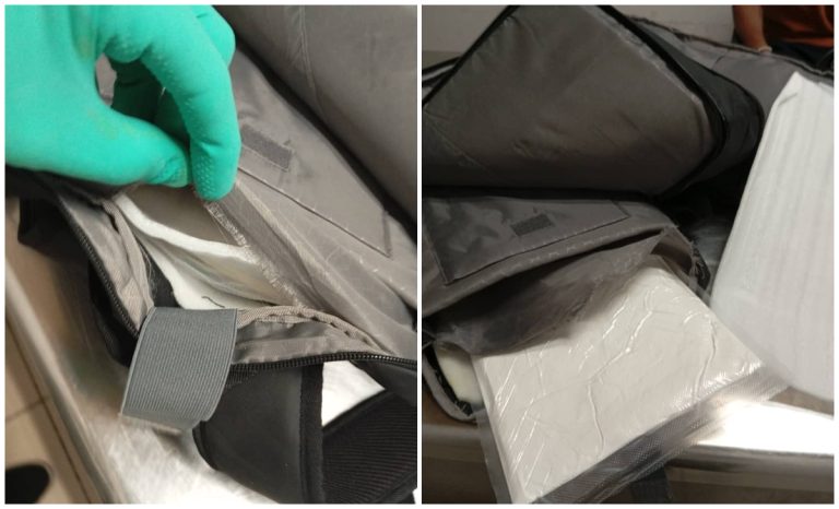 Aduana de Cuba incauta cocaína en doble fondo de equipaje en La Habana
