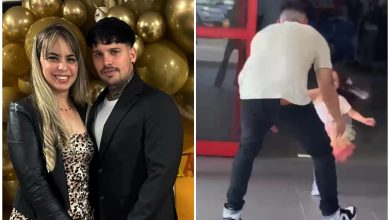 El joven fue separado de su esposa y de su hija. (Captura de pantalla © javierdiaz_tv-Instagram)