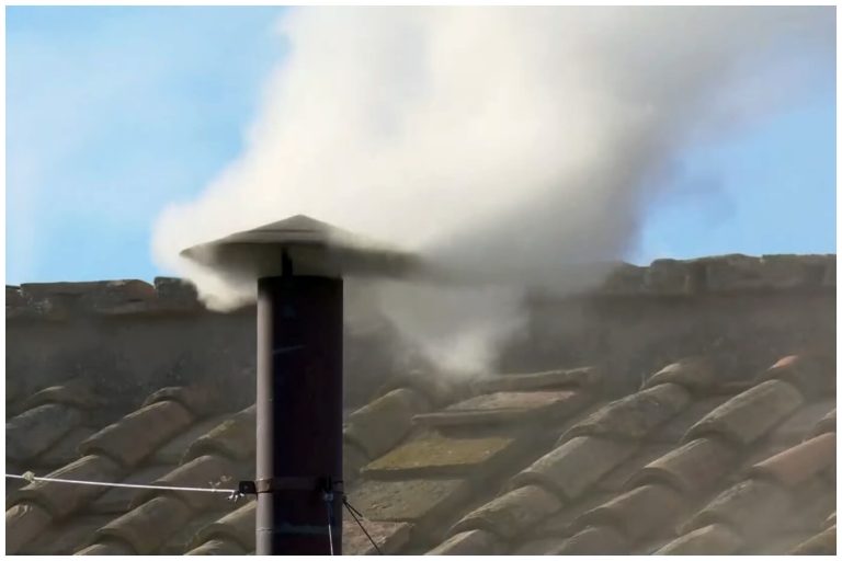 Habemus Papam: humo blanco en El Vaticano por elección del nuevo papa