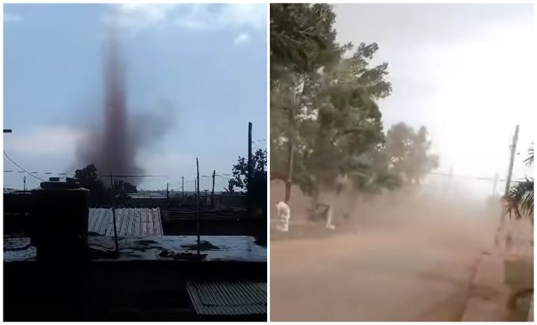 Viviendas y sistema eléctrico en Alquízar dañados tras repentino tornado