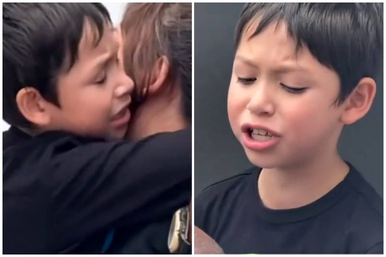 Niño calma a su madre en crisis por arresto de ICE: indigna trato a migrantes