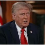 Donald Trump durante una entrevista. (Captura de pantalla © NBC News- YouTube)