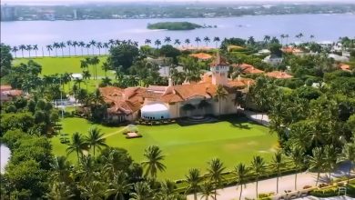 Imagen ilustrativa de Mar-a-Lago, hogar de Donald Trump. (Captura de pantalla © WPLG Local 10 News)
