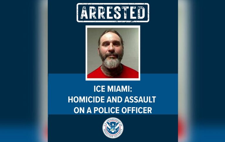 Cubano acusado de homicidio y agresión contra un policía es detenido por ICE en Miami