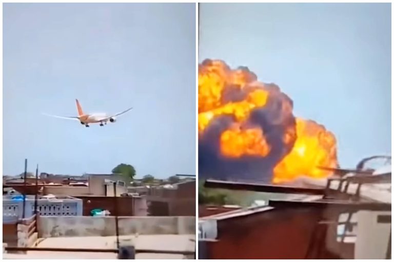 Avión de Air India se estrella con residencia estudiantil y deja 290 muertos