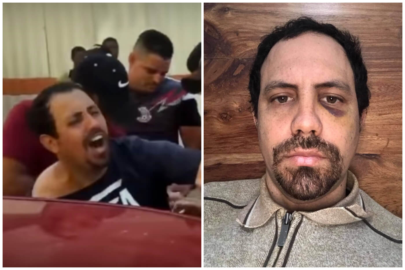 El activista fue parte del Movimiento San Isidro y víctima de represión en el 11J. (Foto © Oscar Casanella- Facebook)