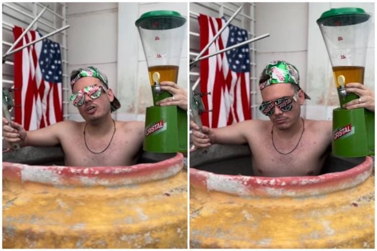 Sandro Castro se burla de que los cubanos no tienen agua, luz ni comida