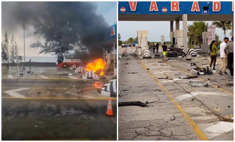 Accidente en el peaje de Varadero: fallece una persona tras choque e incendio