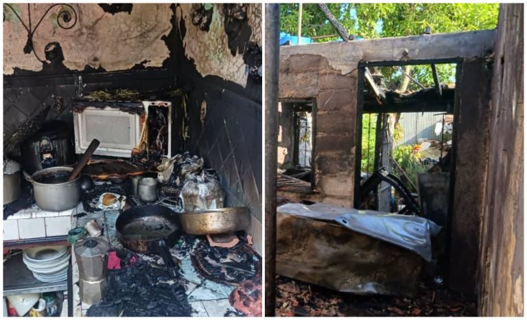 Incendio en Güines deja una víctima mortal y tres viviendas destruidas