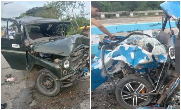 Tres fallecidos tras accidente que involucró a un Jeep del PCC en Santiago de Cuba