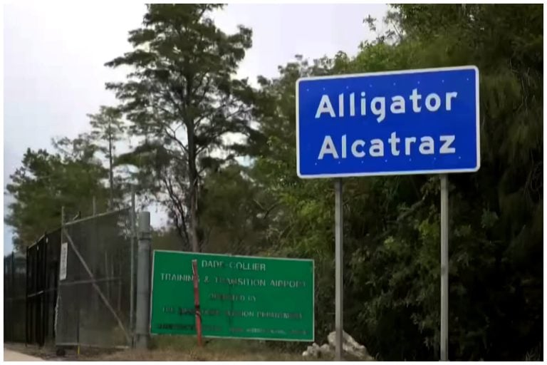 El polémico centro de detención Alligator Alcatraz ya tiene fecha de cierre
