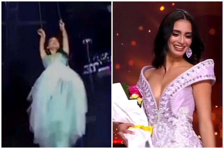 ¿Qué lesión sufrió la cubana Laura Pérez tras caer en Miss Universe Latina?