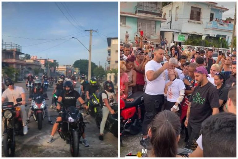 Despiden con caravana a motociclista que murió al chocar en La Habana