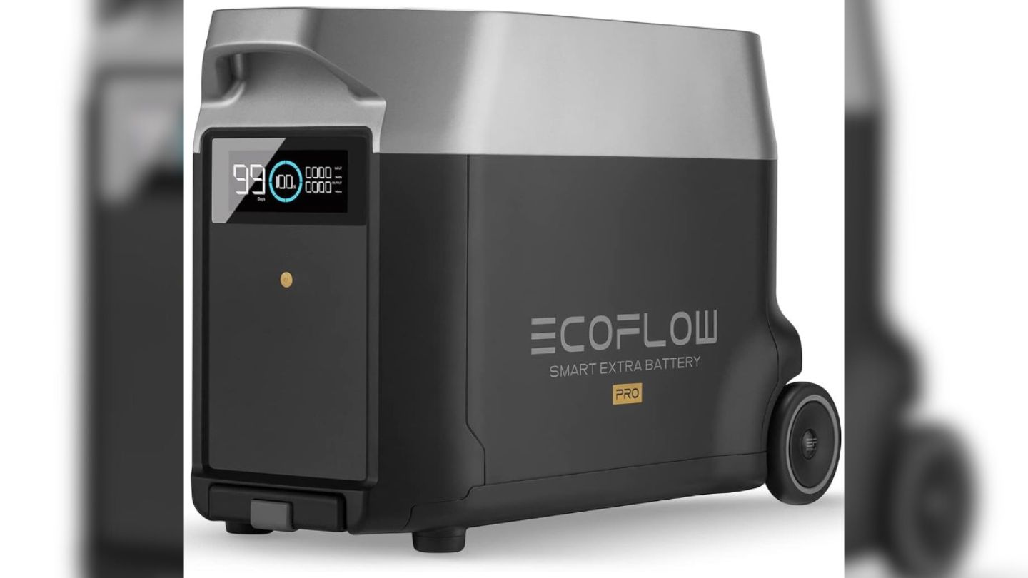 Amplía la capacidad de tu ECOFLOW DELTA Pro con una batería adicional (1)