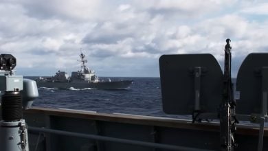 Imagen ilustrativa de buques de la Armada de EEUU. (Captura de pantalla © NAVY Productions-YouTube)