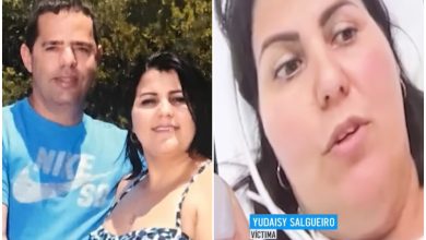 Desde la cama de un hospital, la mujer relató lo que vivió durante el ataque. (Captura de pantalla © telemundo51-Instagram)