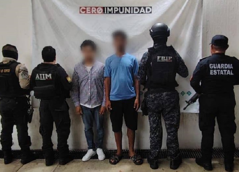 Las autoridades reportaron el arresto esta semana. (Foto © Fiscalía General del Estado de Chiapas)