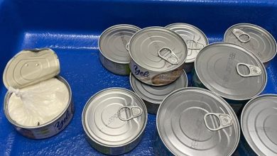 Las latas contenían la sustancia ilegal. (Foto © vicejefeagr-Twitter)