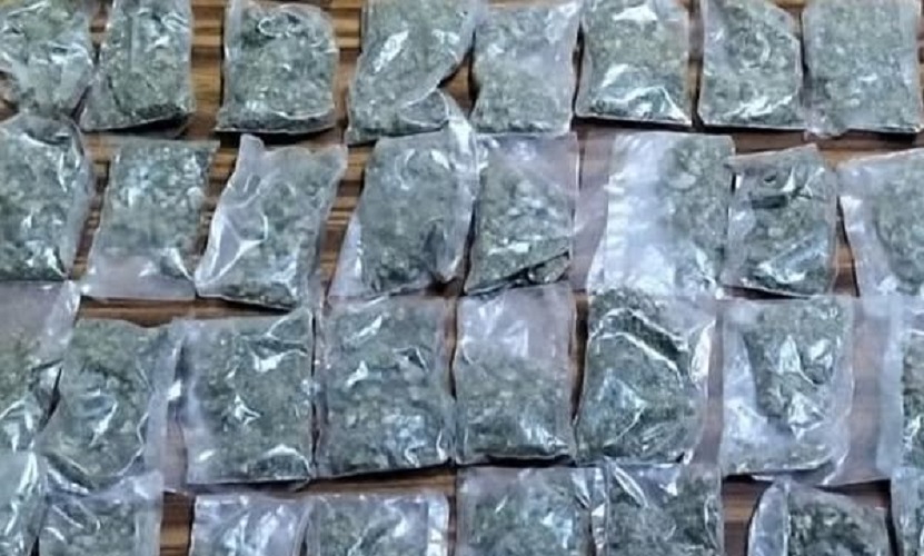 Drogas incautadas por las autoridades. (Foto © Entérate con Aytana Alama-Facebook)