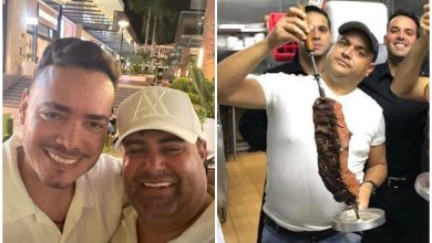 El cubano reveló que mantiene una amistad con Sandro Castro. (Foto © Cubanos por el Mundo-Instagram y Porto Alegre Brazilian Grill-Facebook)