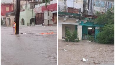 Fotografías de las inundaciones ocurridas el lunes en la capital. (Foto © Mario J. Pentón-Facebook)