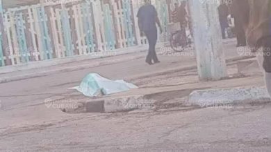 El cuerpo del joven no fue recogido hasta la mañana siguiente. (Foto © Periódico Cubano)