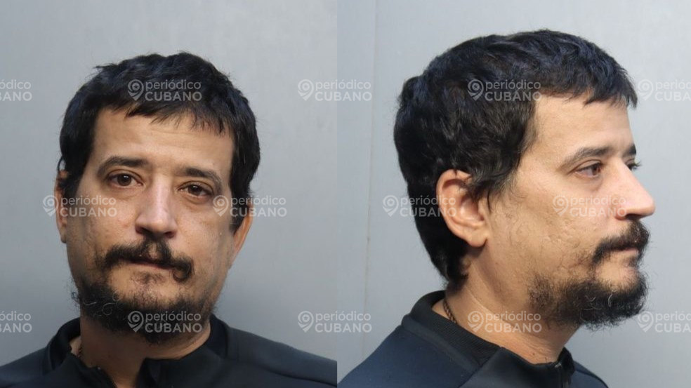 Fotografía del exmilitar cubano. (Foto © Miami-Dade County Corrections and Rehabilitation)