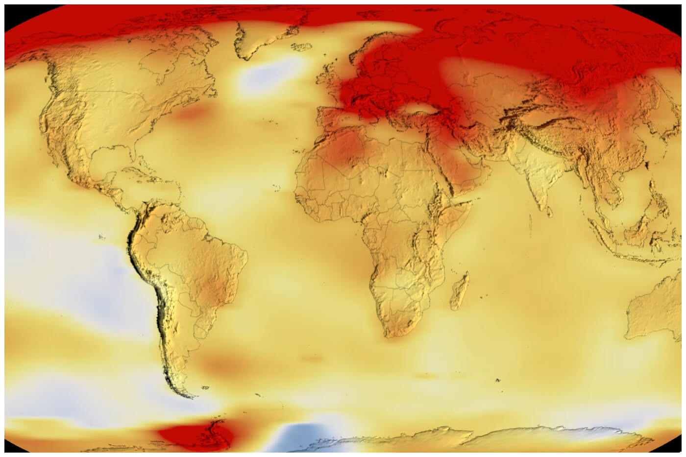 El cambio climático sigue en aumento, con temperaturas más elevadas y fenómenos anormales en todo el mundo. (Captura de pantalla © NASA- YouTube)
