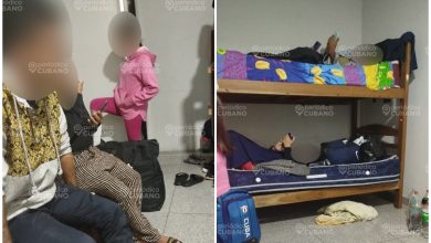 Cubanos, entre ellos menores de edad, retenidos en Bolivia. (Foto © Periódico Cubano)
