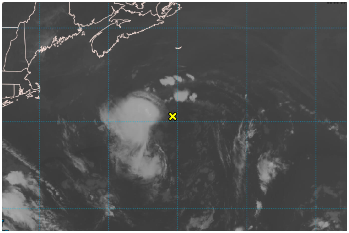 La tormenta tropical podría aumentar su categoría significativamente en los próximos días. (Captura de pantalla © National Hurricane Center- X)