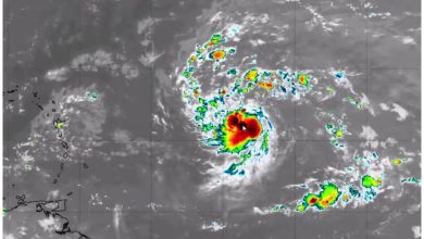 Erin amenaza con convertirse en huracán en los próximos días. (Captura de pantalla © Huracán Info- YouTube)