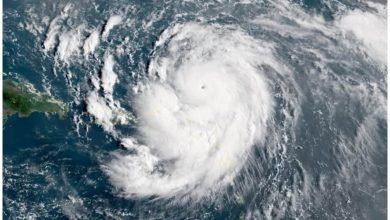 Erin alcanzó la categoría 5 en menos de 24 horas. (Foto © NOAA NWS- Facebook)