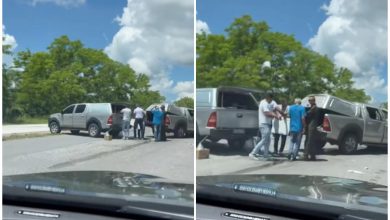 El accidente se dio al parecer porque el conductor tenía sueño. (Captura de pantalla © Mandy Pruna- Facebook)